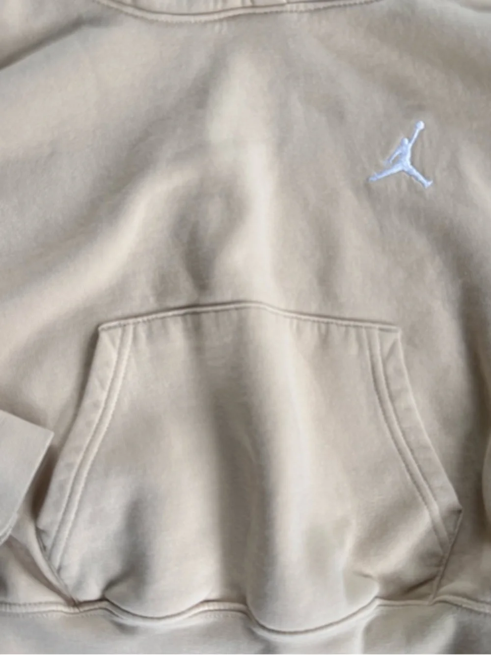 Jordan Kids' Brooklyn Fleece Pullover Hoodie Legend LT Brown Size Small 8/10 - Picture 2 of 6